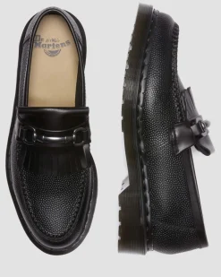 Dr. Martens Adrian Snaffle Pebble Grain Leren Kiltie Loafers^UNISEX Heren Sale|Originals