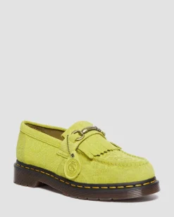 Dr. Martens Adrian Snaffle Repello Emboss Suede Kiltie Loafers^UNISEX Heren Sale|Originals