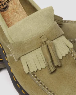 Dr. Martens Adrian Tumbled Nubuck Leren Tassel Loafers^ Nieuw Binnen|Schoenen