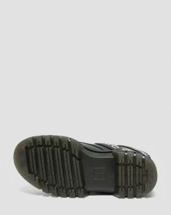 Dr. Martens Audrick Hardware Leren Platform Laarzen^WOMENS Platform Laarzen