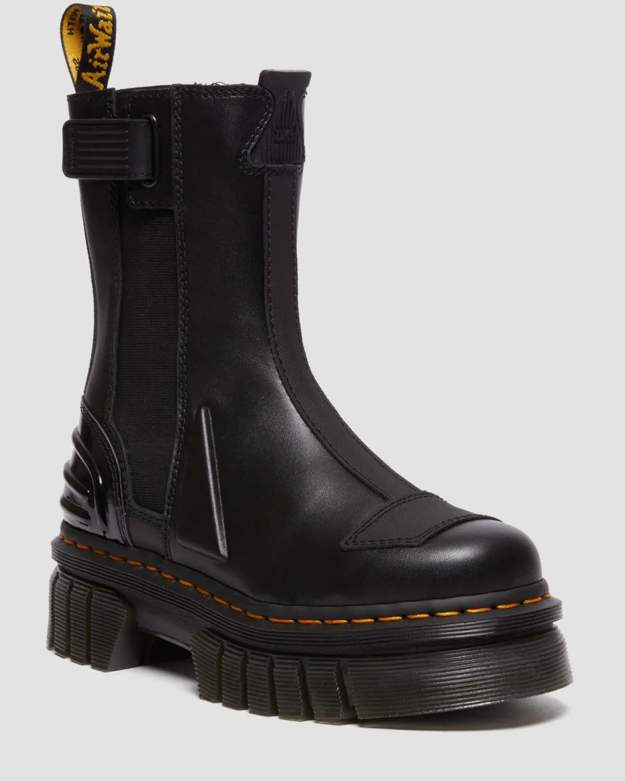 Dr. Martens Audrick Hi Platform Chelsea Laarzen^UNISEX Enkellaarzen|Zachte Leren Laarzen