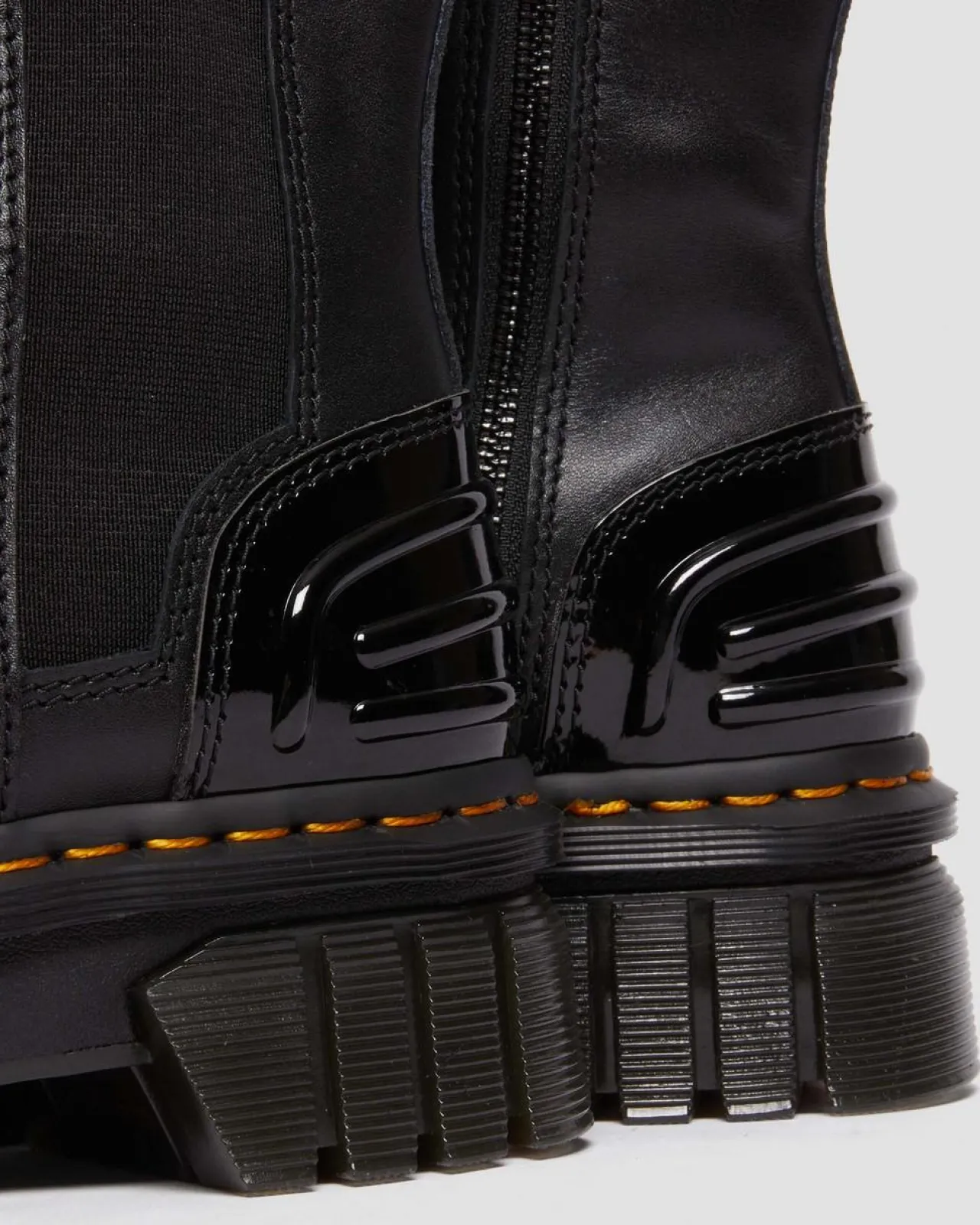 Dr. Martens Audrick Hi Platform Chelsea Laarzen^UNISEX Enkellaarzen|Zachte Leren Laarzen