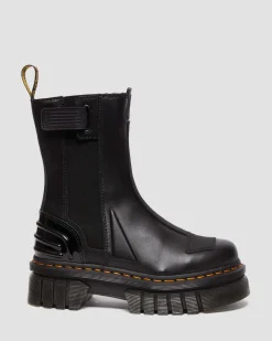 Dr. Martens Audrick Hi Platform Chelsea Laarzen^UNISEX Enkellaarzen|Zachte Leren Laarzen