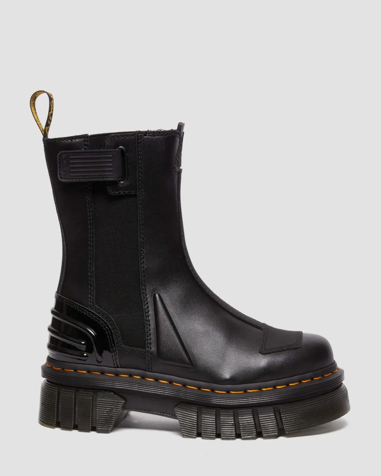 Dr. Martens Audrick Hi Platform Chelsea Laarzen^UNISEX Enkellaarzen|Zachte Leren Laarzen