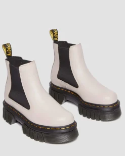 Dr. Martens Audrick Nappa Lux Leren Platform Chelsea Boots^GIFTS Platform Laarzen|Enkellaarzen