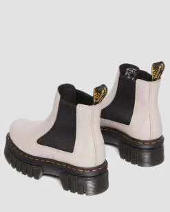 Dr. Martens Audrick Nappa Lux Leren Platform Chelsea Boots^GIFTS Platform Laarzen|Enkellaarzen