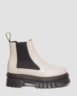 Dr. Martens Audrick Nappa Lux Leren Platform Chelsea Boots^GIFTS Platform Laarzen|Enkellaarzen