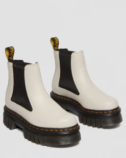 Dr. Martens Audrick Nappa Lux Leren Platform Chelsea Boots^GIFTS Platform Laarzen|Enkellaarzen
