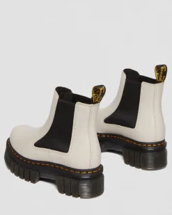 Dr. Martens Audrick Nappa Lux Leren Platform Chelsea Boots^GIFTS Platform Laarzen|Enkellaarzen