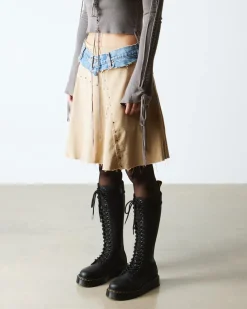 Dr. Martens 1B60 Bex Pisa Leren Kniehoge Laarzen^WOMENS Hoge Laarzen|Winterlaarzen