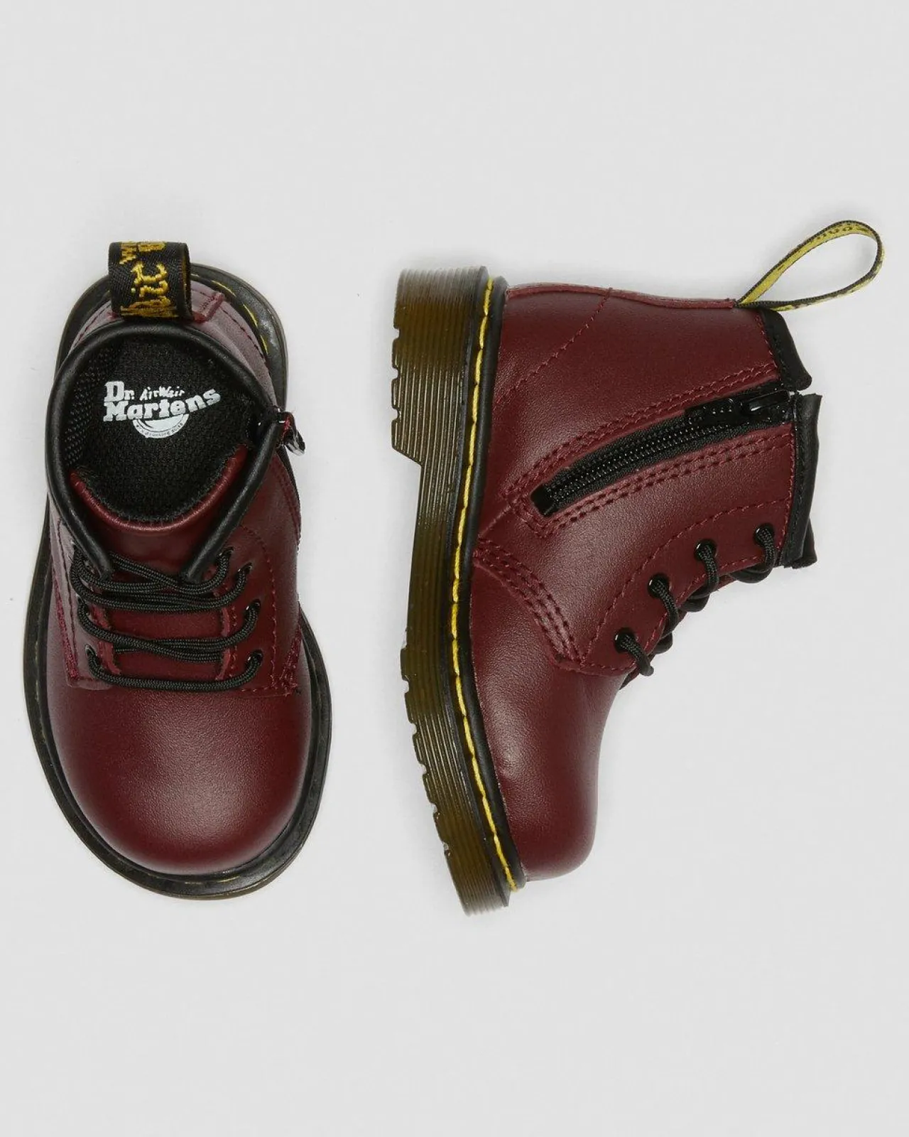 Dr. Martens Baby 1460 Softy T Leren Enkellaarzen^KIDS Meisjes Schoolschoenen|Jongens Schoolschoenen