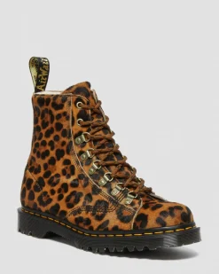 Dr. Martens Barton Made in England Luipaard Laarzen^GIFTS Made In England|Enkellaarzen