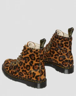 Dr. Martens Barton Made in England Luipaard Laarzen^GIFTS Made In England|Enkellaarzen