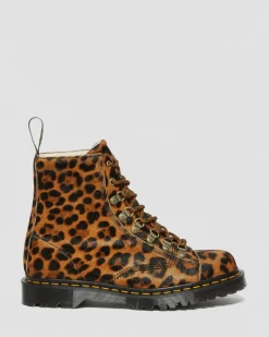 Dr. Martens Barton Made in England Luipaard Laarzen^GIFTS Made In England|Enkellaarzen