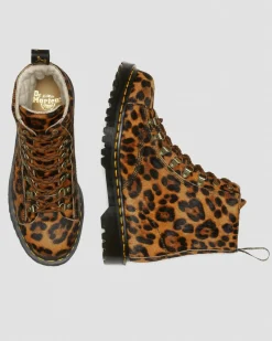 Dr. Martens Barton Made in England Luipaard Laarzen^GIFTS Made In England|Enkellaarzen