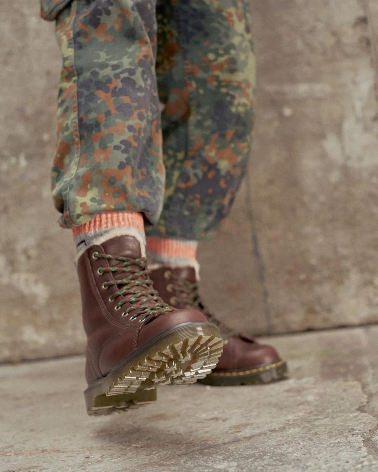 Dr. Martens Barton Shearling Gevoerde Leren Enkellaarzen^GIFTS Enkellaarzen|Winter Stijlen