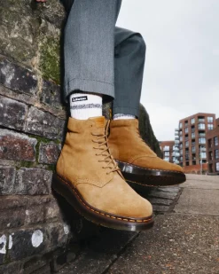 Dr. Martens Berman Suède Leren Enkellaarzen^WOMENS Heren Sale|Casual Stijlen