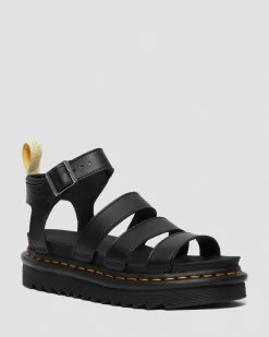 Dr. Martens Blaire Felix Rub Off Vegan Sandalen met Riem^UNISEX Vegan|Lichte Sandalen