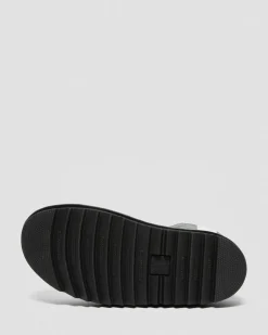 Dr. Martens Blaire Hydro Leren Sandalen met Band^WOMENS Lichte Sandalen|Platform Sandalen
