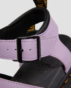 Dr. Martens Blaire Pisa Leren Platform Sandalen met Band^WOMENS Dames Sale|Lichte Sandalen