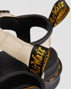 Dr. Martens Blaire Pisa Leren Platform Sandalen met Band^WOMENS Lichte Sandalen|Gladiator Sandalen