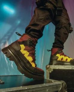 Dr. Martens Boury Contrasterende Utility Laarzen^MENS Heren Sale|Utility Laarzen