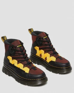 Dr. Martens Boury Contrasterende Utility Laarzen^MENS Heren Sale|Utility Laarzen
