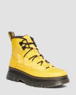 Dr. Martens Boury Nylon & Leren Utility Boots^UNISEX Heren Sale|Utility Laarzen