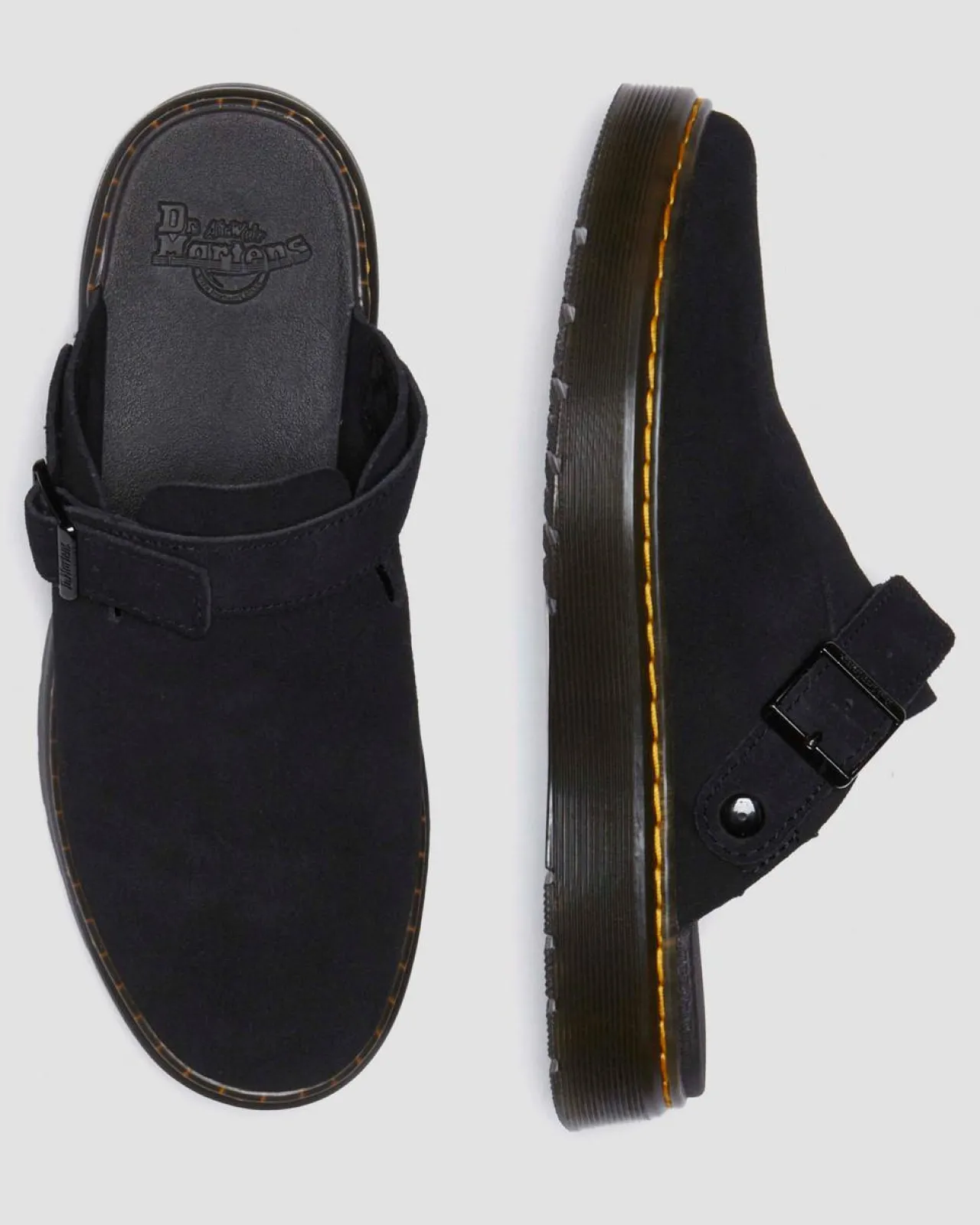 Dr. Martens Carlson Suède Mules^MENS Suède|Sandalen