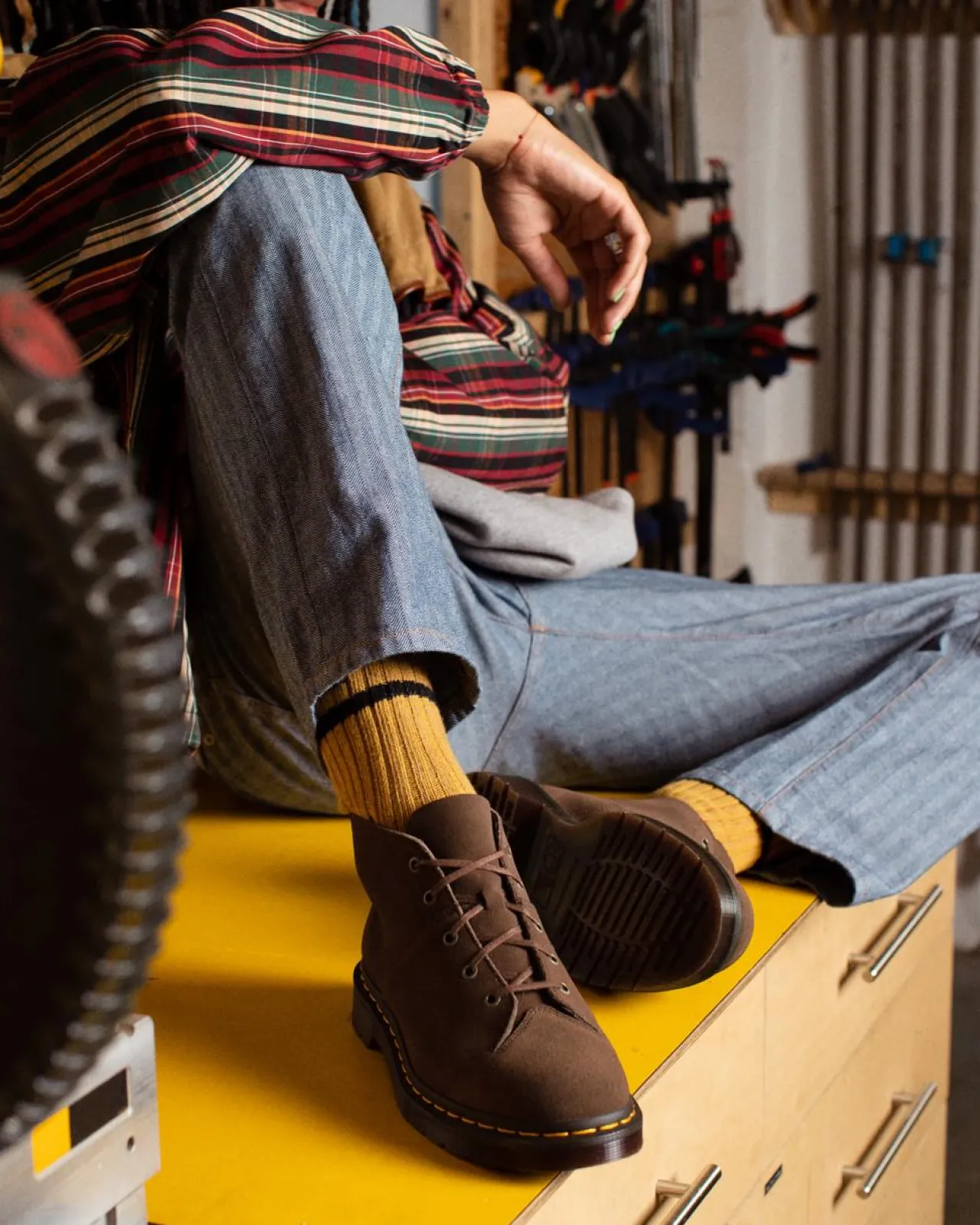 Dr. Martens Church Suède Monkey Laarzen^MENS Heren Sale|Originals