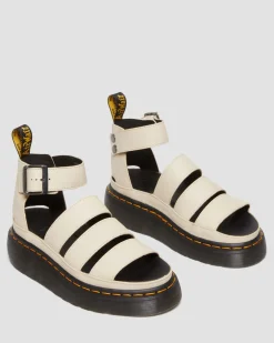 Dr. Martens Clarissa II Pisa Leren Platform Sandalen met Riem^UNISEX Gladiator Sandalen|Sandalen