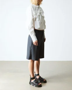 Dr. Martens Clarissa II Quad Gemalen Nappa Leren Platform Sandalen^WOMENS Platform Sandalen|Gladiator Sandalen