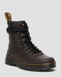 Dr. Martens Combs Tech Crazy Horse Leren Casual Laarzen^WOMENS Utility Laarzen|Casual Stijlen