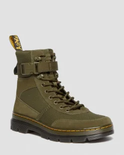 Dr. Martens Combs Tech Suède & Nylon Utility Boots^UNISEX Heren Sale|Casual Stijlen