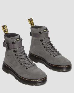 Dr. Martens Combs Tech Suède Utility Laarzen^UNISEX Heren Sale|Suède