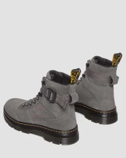 Dr. Martens Combs Tech Suède Utility Laarzen^UNISEX Heren Sale|Suède