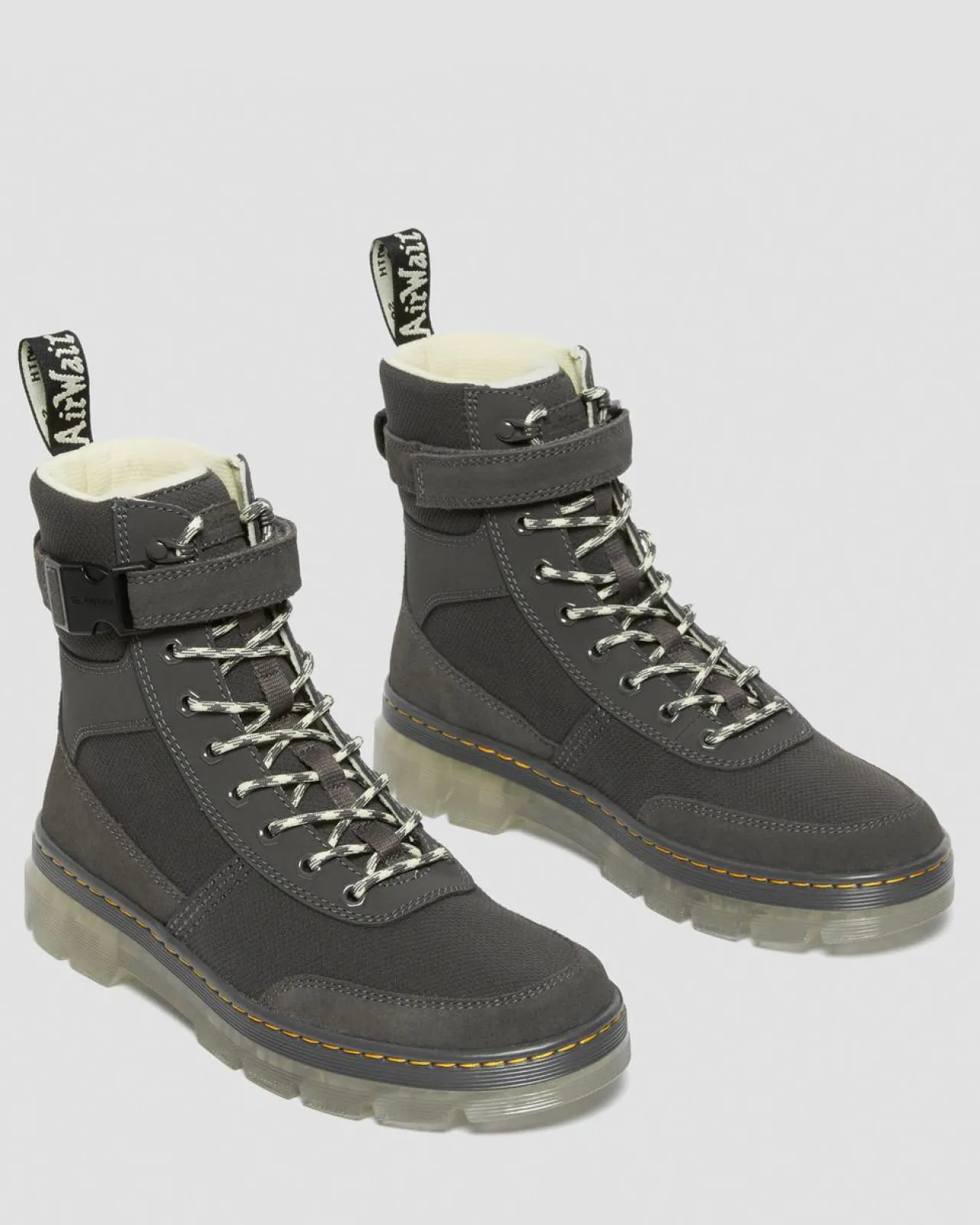 Dr. Martens Combs Tech Superknit Suède Laarzen^WOMENS Suède|Casual Stijlen
