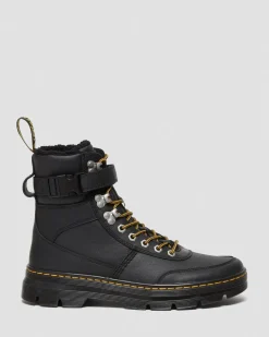 Dr. Martens Combs Tech Utility Laarzen Met Imitatiebont Voering^GIFTS Utility Laarzen|Casual Stijlen
