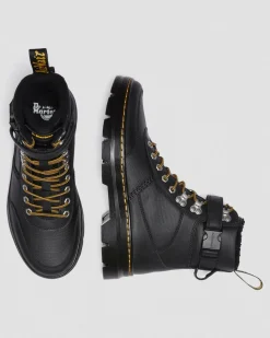 Dr. Martens Combs Tech Utility Laarzen Met Imitatiebont Voering^GIFTS Utility Laarzen|Casual Stijlen