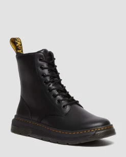 Dr. Martens Crewson Leren Veterlaarzen^UNISEX Nieuw Binnen|Trending Stijlen