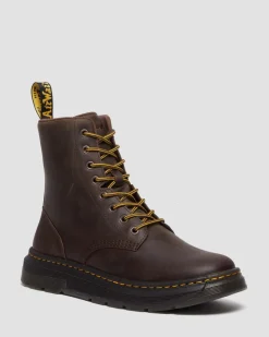 Dr. Martens Crewson Leren Veterlaarzen^UNISEX Nieuw Binnen|Trending Stijlen