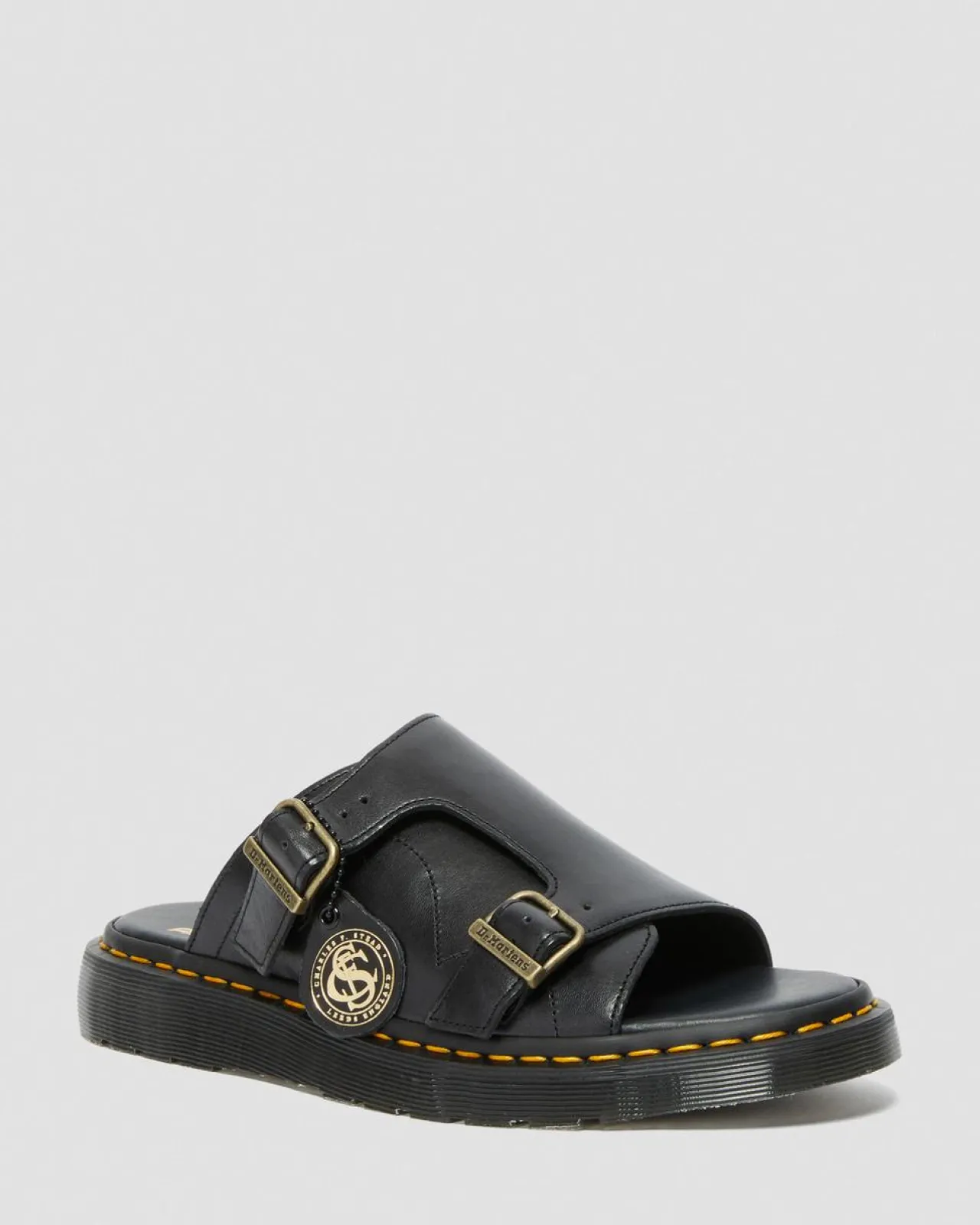 Dr. Martens Dayne Made in England Leren Slipper Sandalen^WOMENS Made In England|Slippers