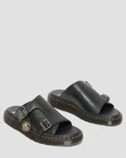 Dr. Martens Dayne Made in England Leren Slipper Sandalen^WOMENS Made In England|Slippers