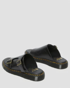 Dr. Martens Dayne Made in England Leren Slipper Sandalen^WOMENS Made In England|Slippers