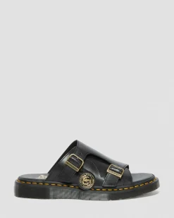 Dr. Martens Dayne Made in England Leren Slipper Sandalen^WOMENS Made In England|Slippers