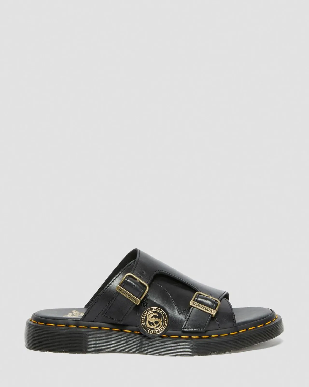 Dr. Martens Dayne Made in England Leren Slipper Sandalen^WOMENS Made In England|Slippers