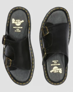 Dr. Martens Dayne Made in England Leren Slipper Sandalen^WOMENS Made In England|Slippers
