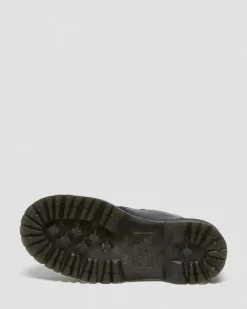 Dr. Martens Devon Bloemengesp Gemalen Nappa Leren Platformlaarzen^WOMENS Zachte Leren Laarzen
