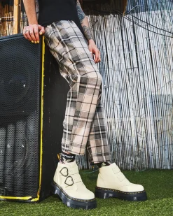 Dr. Martens Devon Heart Leren Platform Laarzen^WOMENS Dames Sale|Enkellaarzen