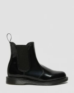 Dr. Martens Flora Leren Chelsea Boots^UNISEX Veterlaarzen|Enkellaarzen